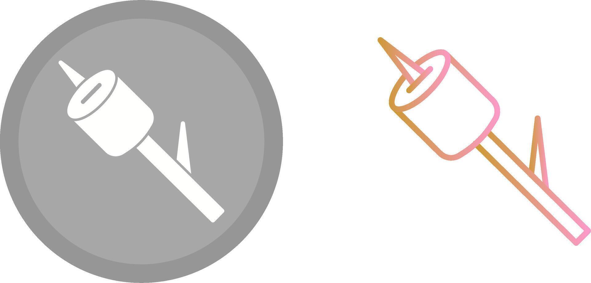 Marshmallows Icon Design vector