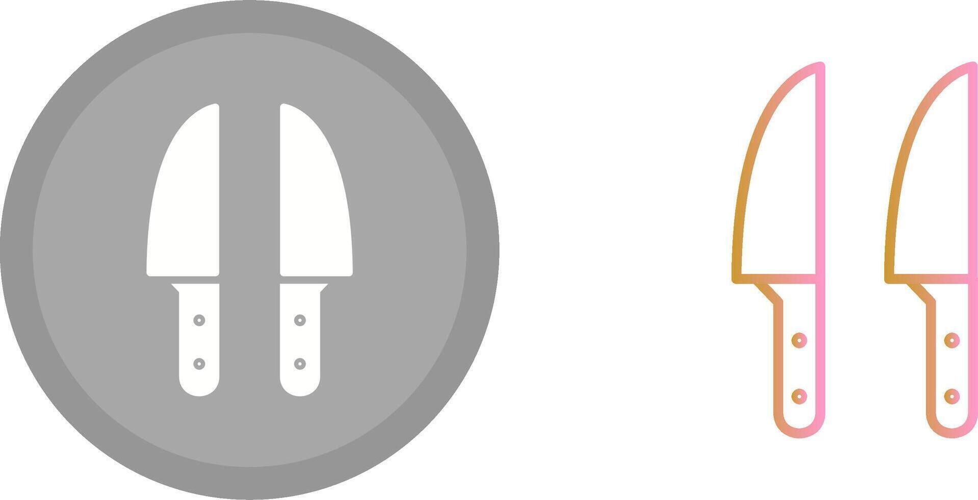 Knife Icon Design vector