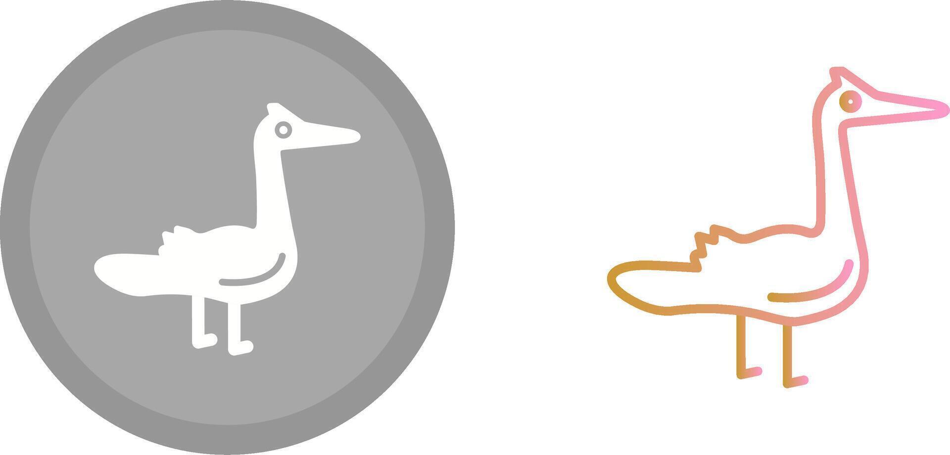 Flamingo Icon Design vector