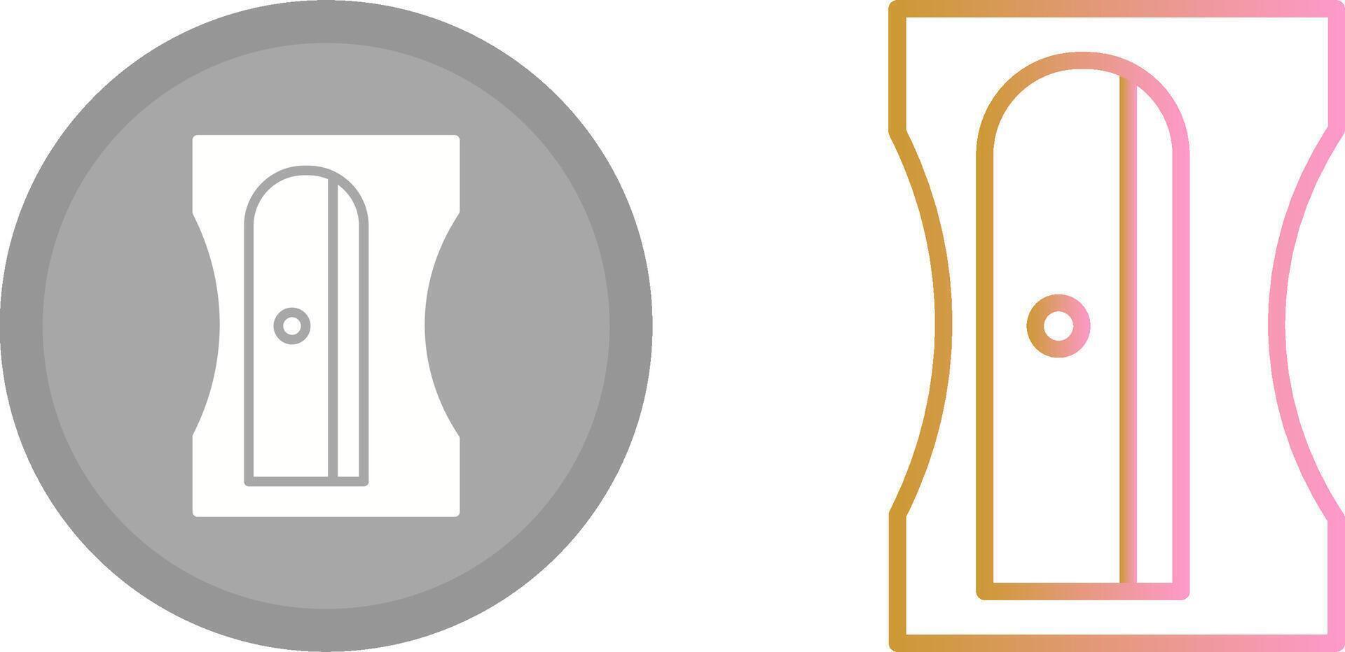 Sharpener Icon Design vector