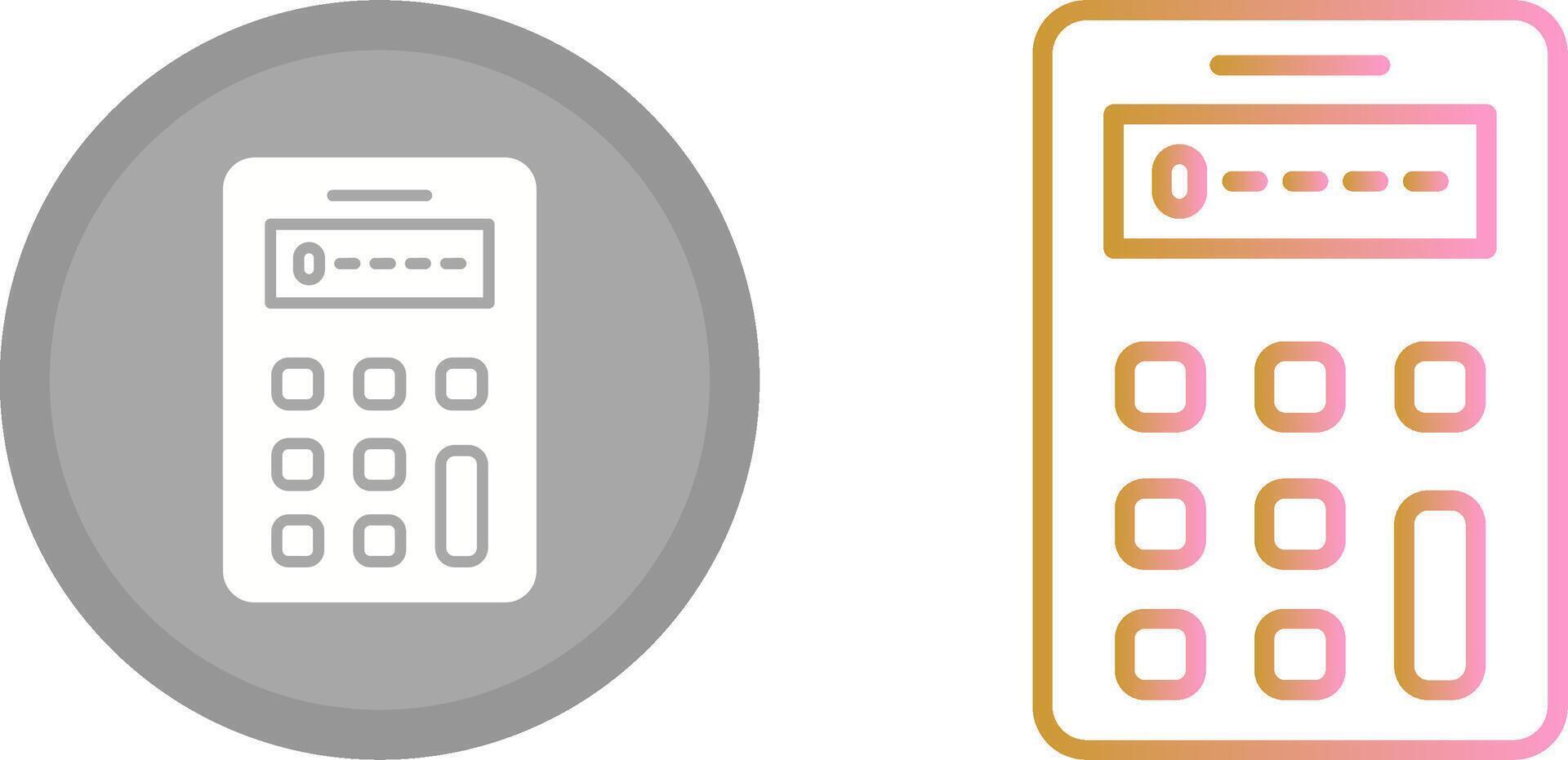 Calculator Icon Design vector