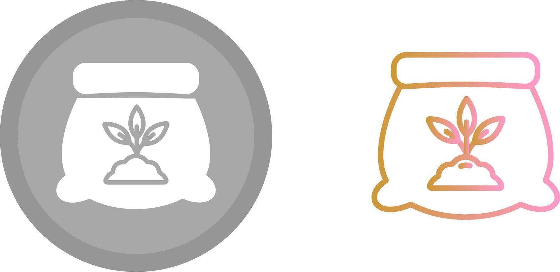 Sack Icon Design vector