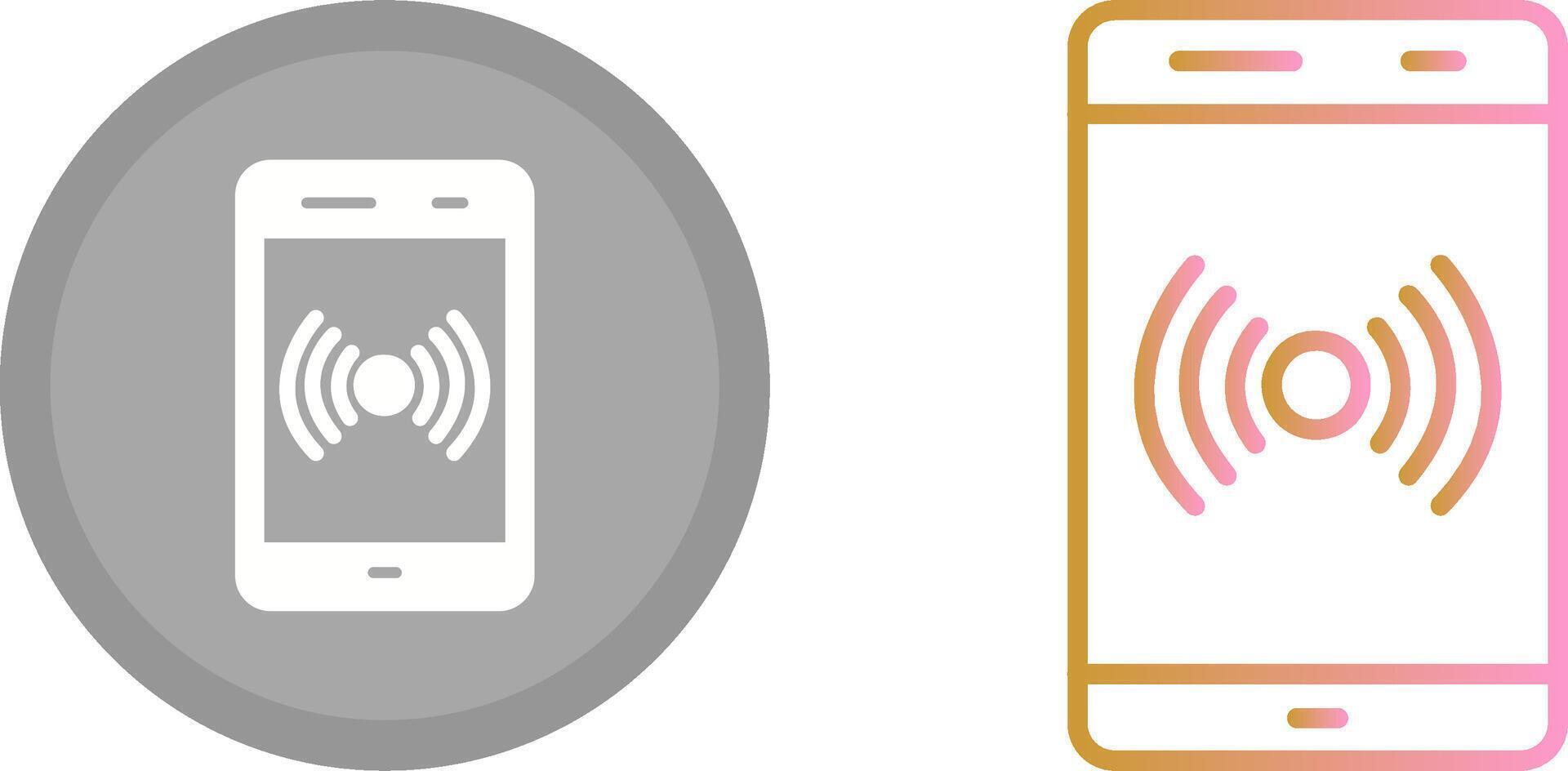 Personal Hotspot Icon Design vector