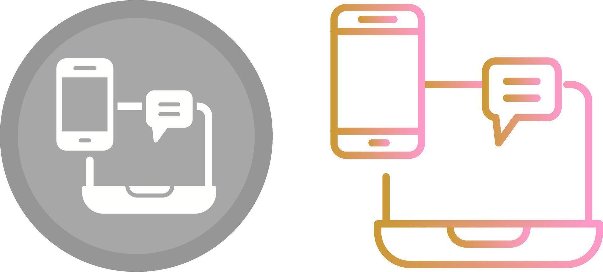 Chat Icon Design vector