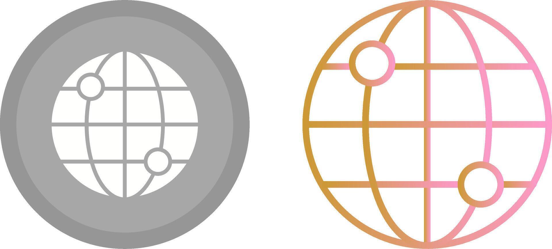 Network Icon Design vector