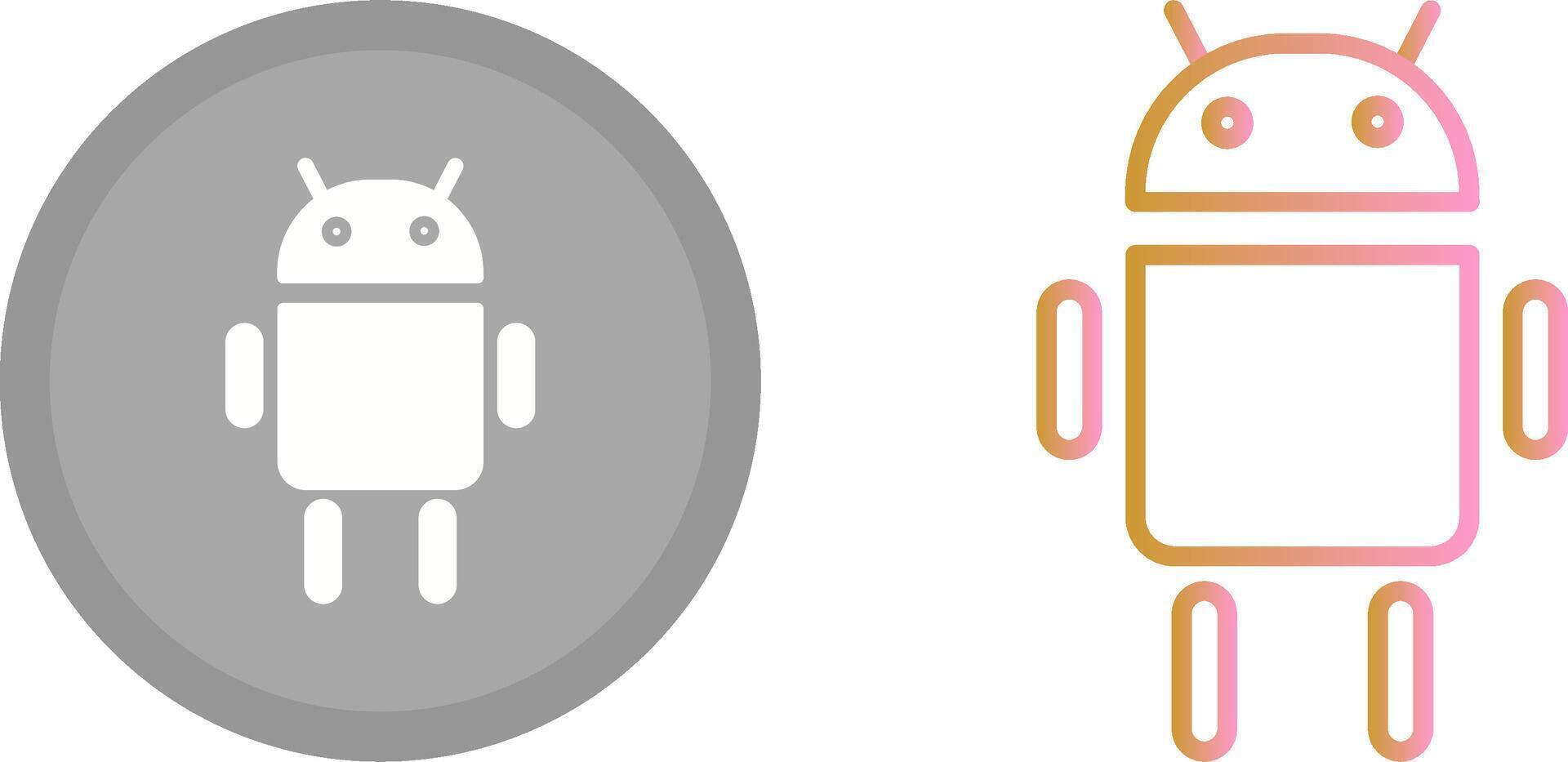 Android Icon Design vector