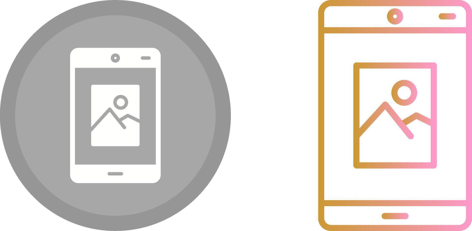 Gallery Icon Design vector