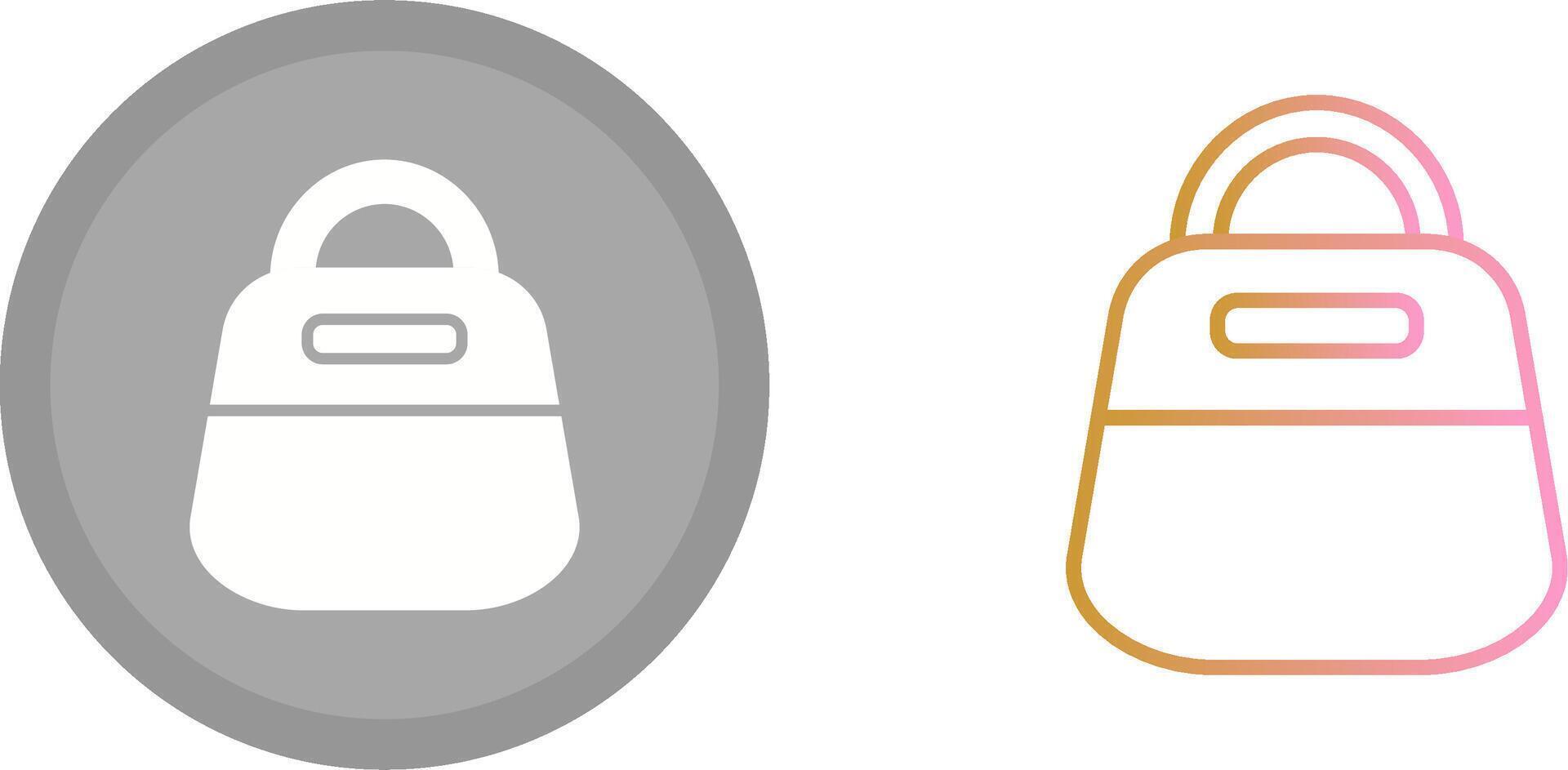 Bag Icon Design vector