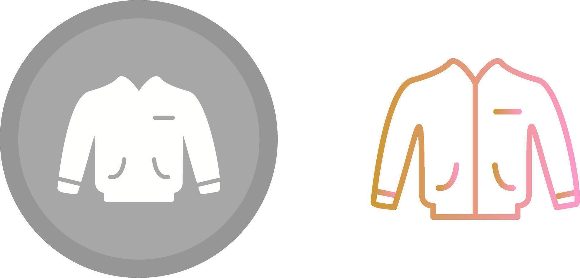 Jacket Icon Design vector