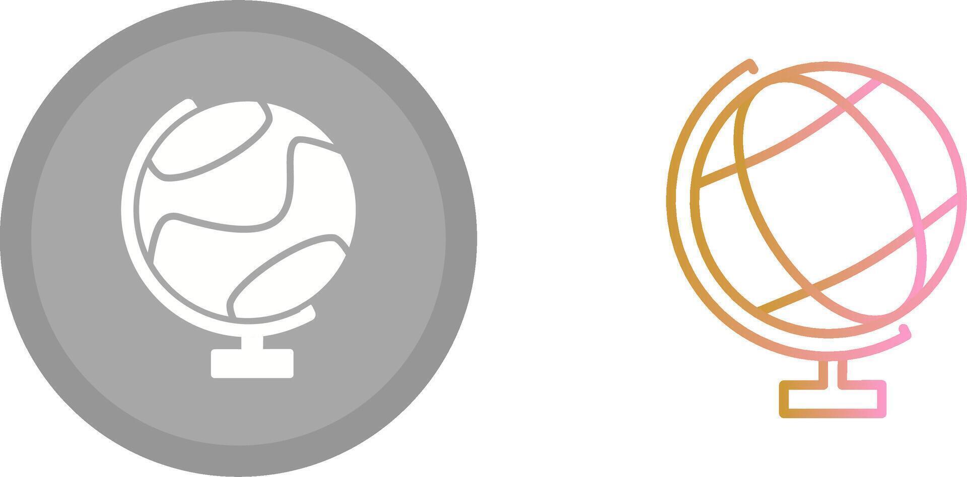 Globe Icon Design vector