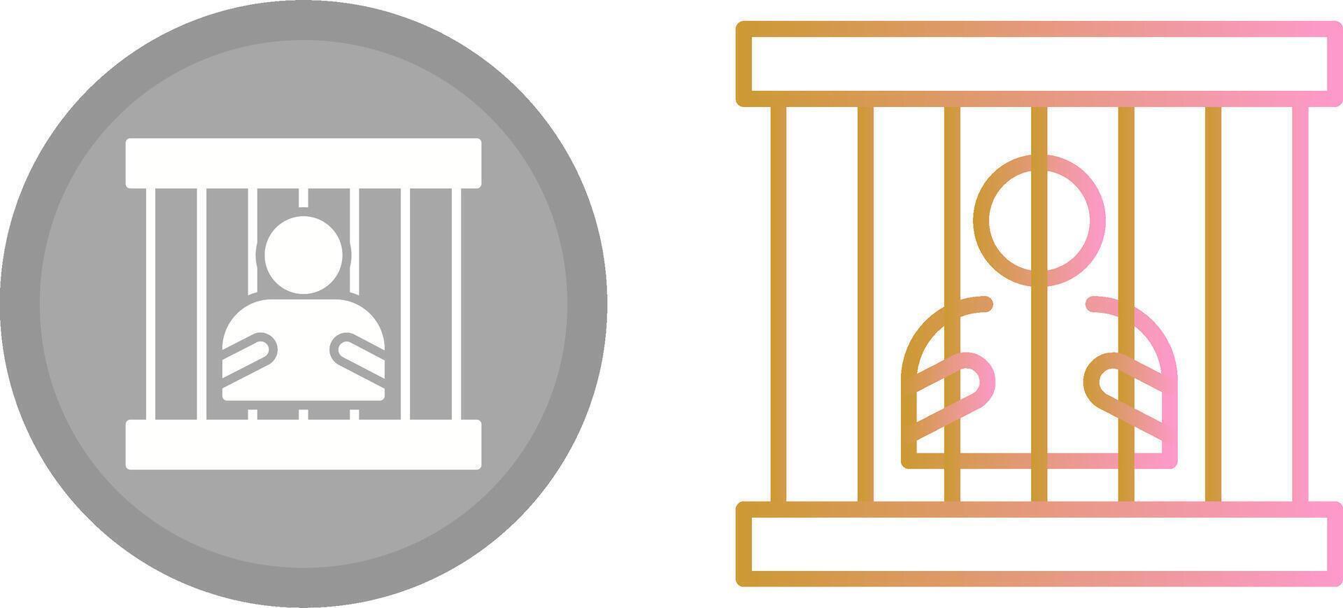 Jail Icon Design vector