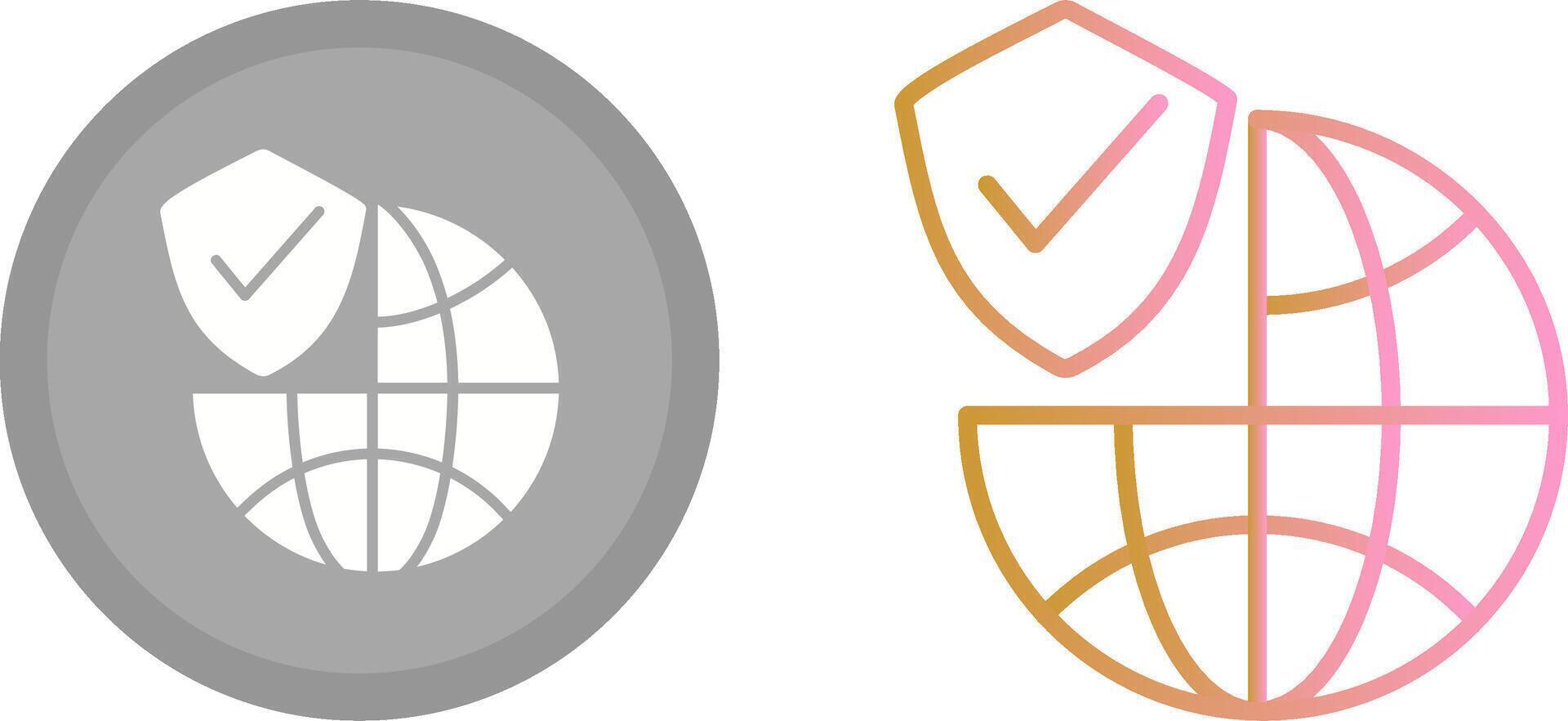 Protection Icon Design vector