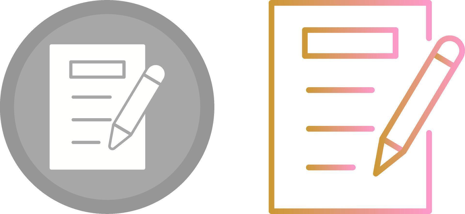 Notes Icon Design vector