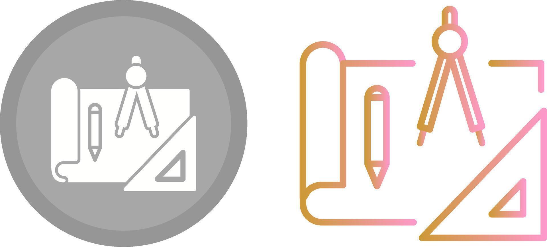 Stationery Icon Design vector