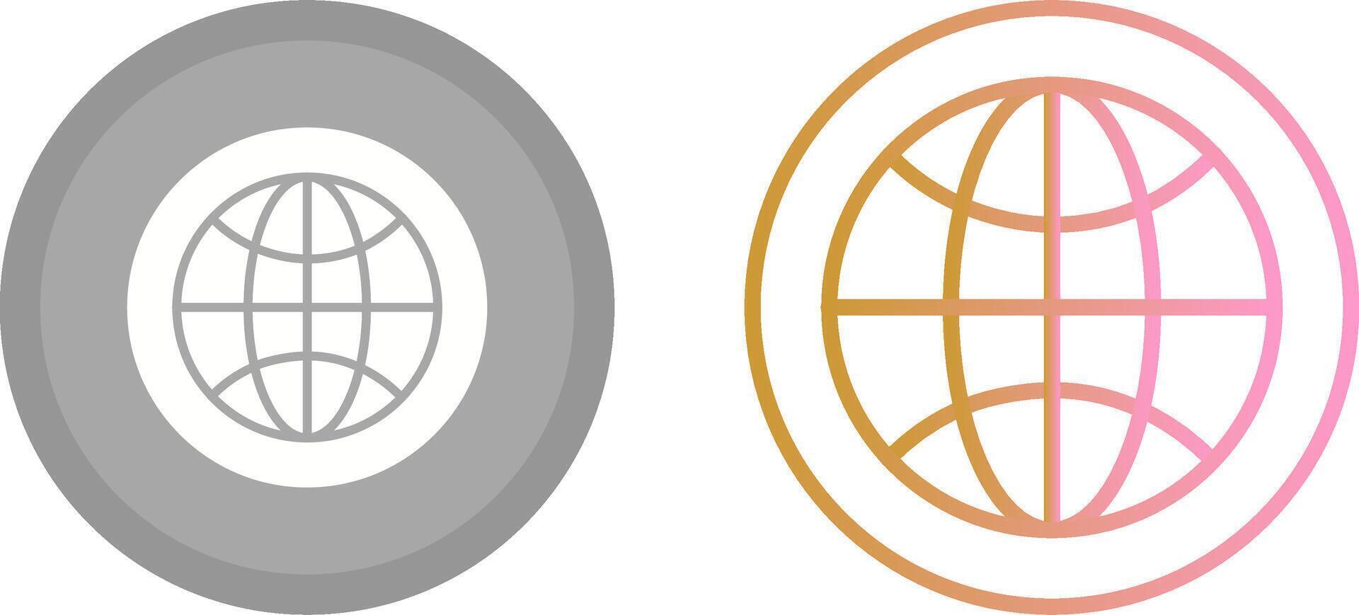 World Icon Design vector