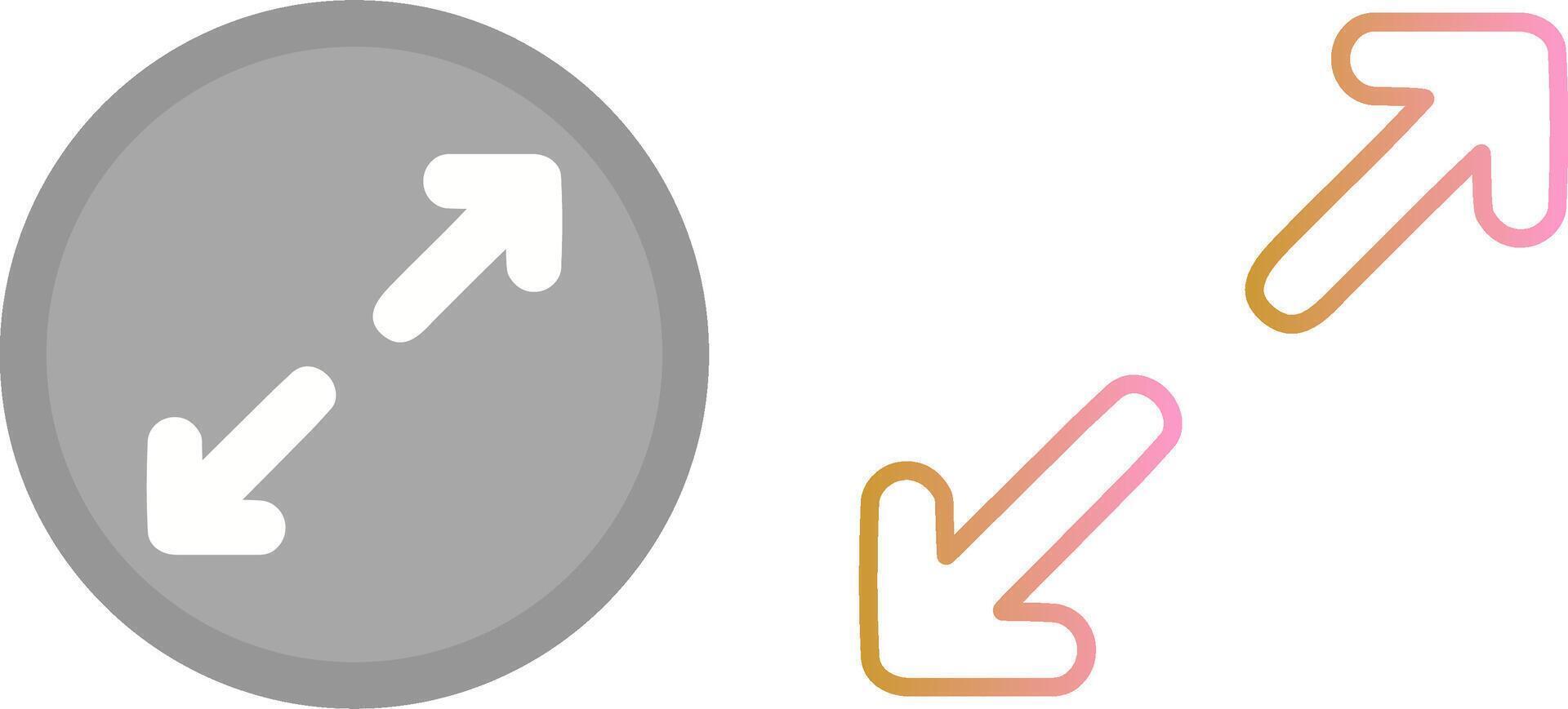 Expand Icon Design vector