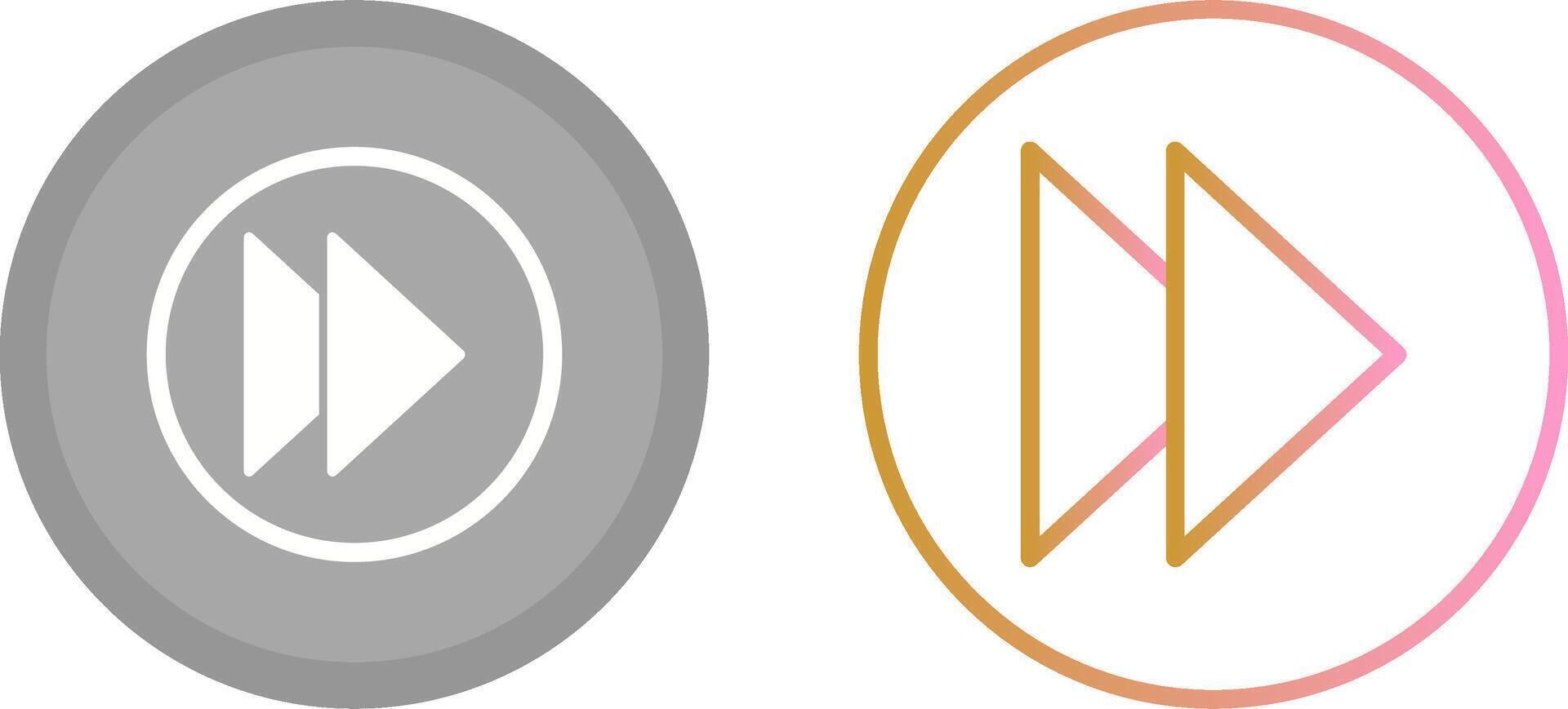 Next Icon Design vector