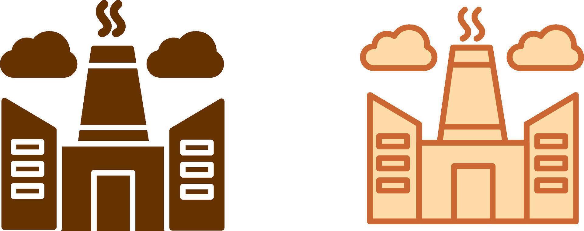 Factory Icon Design vector