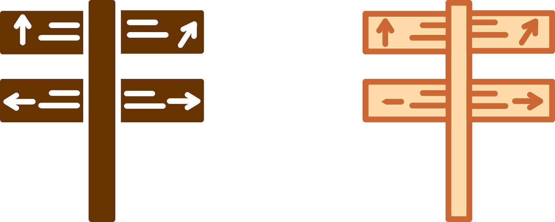 Direction Icon Design vector