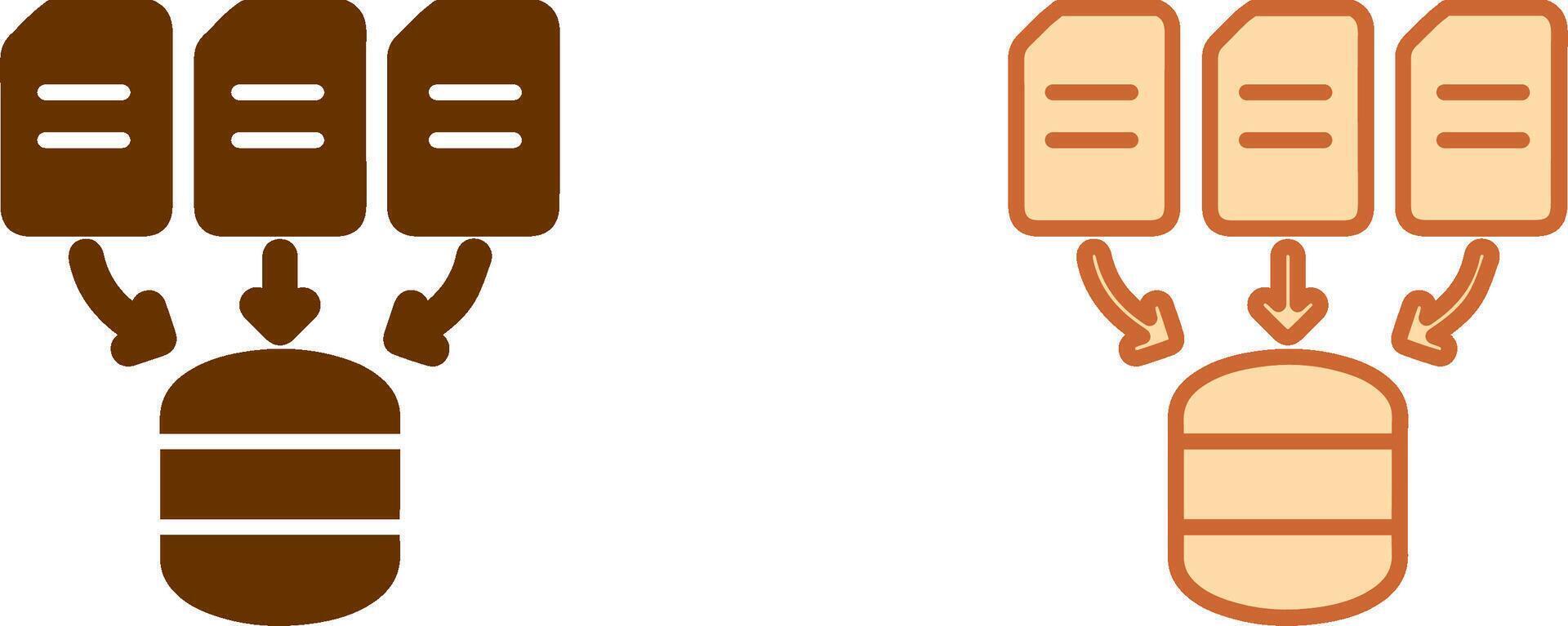 Gather Icon Design vector