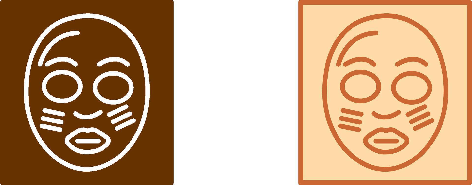 Facemask Icon Design vector