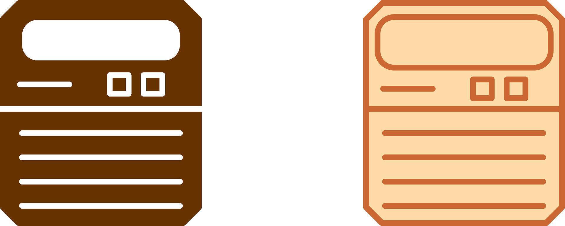 Calculator Icon Design vector