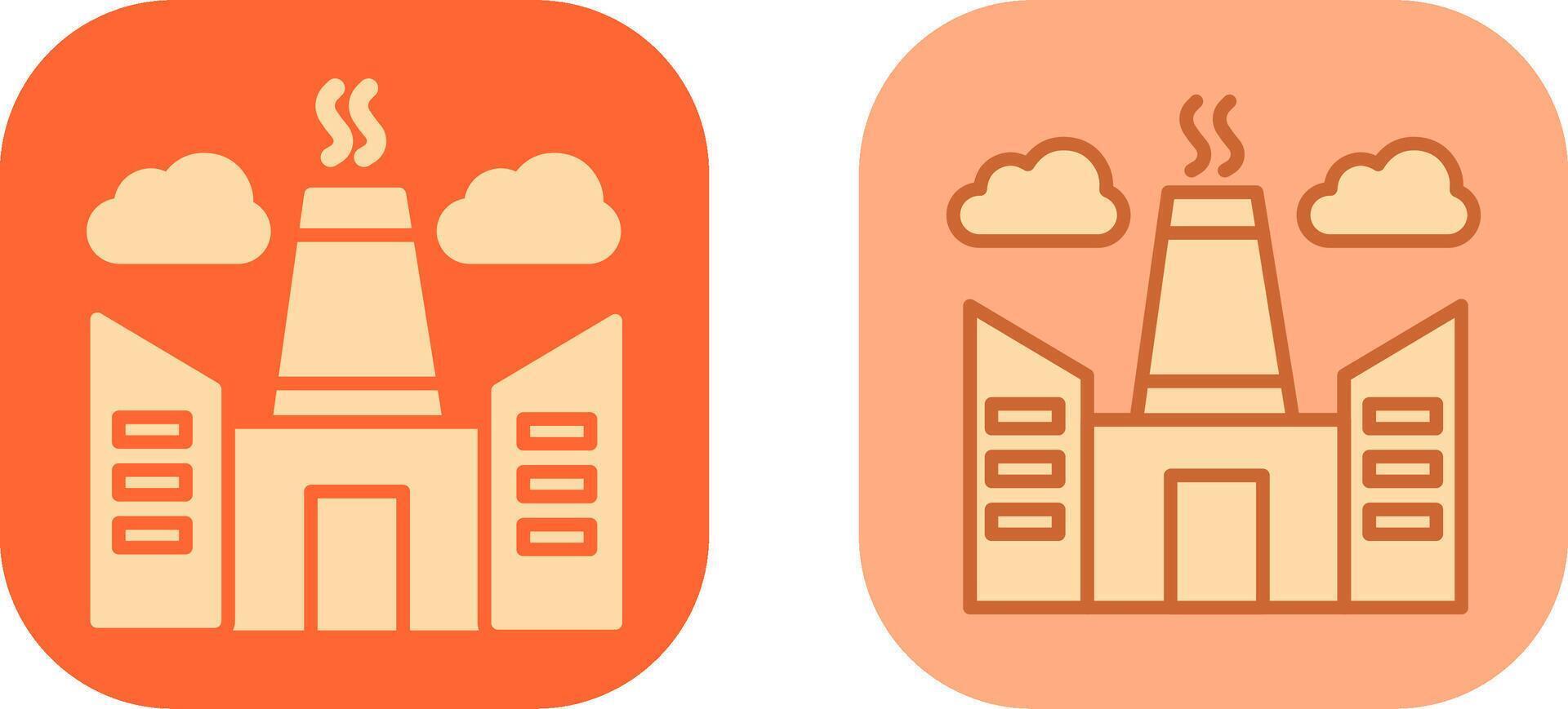 Factory Icon Design vector