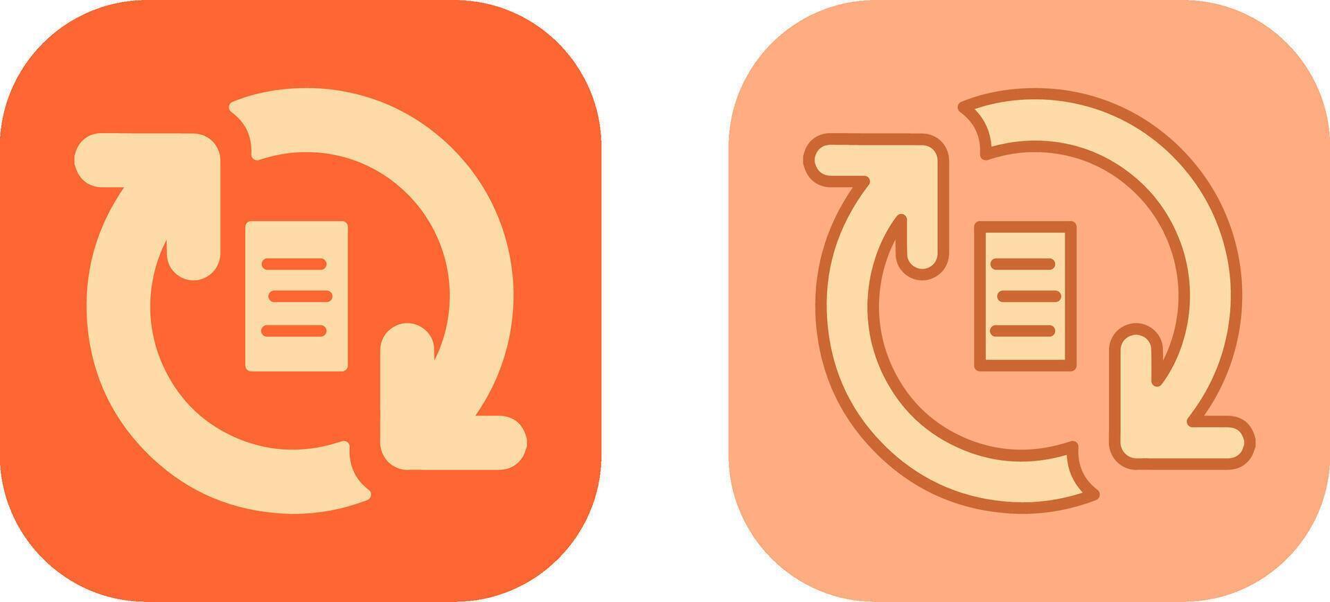 Reload Icon Design vector