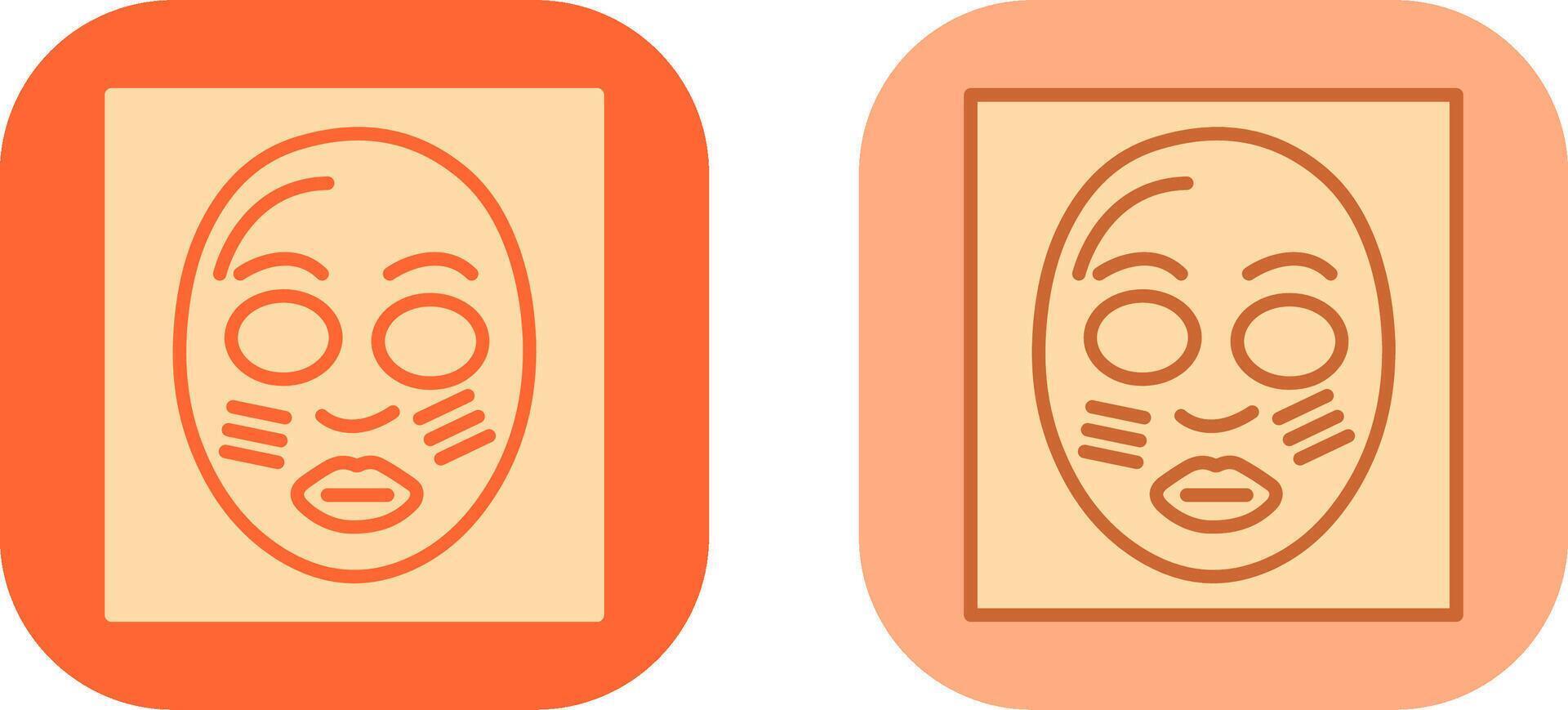 Facemask Icon Design vector
