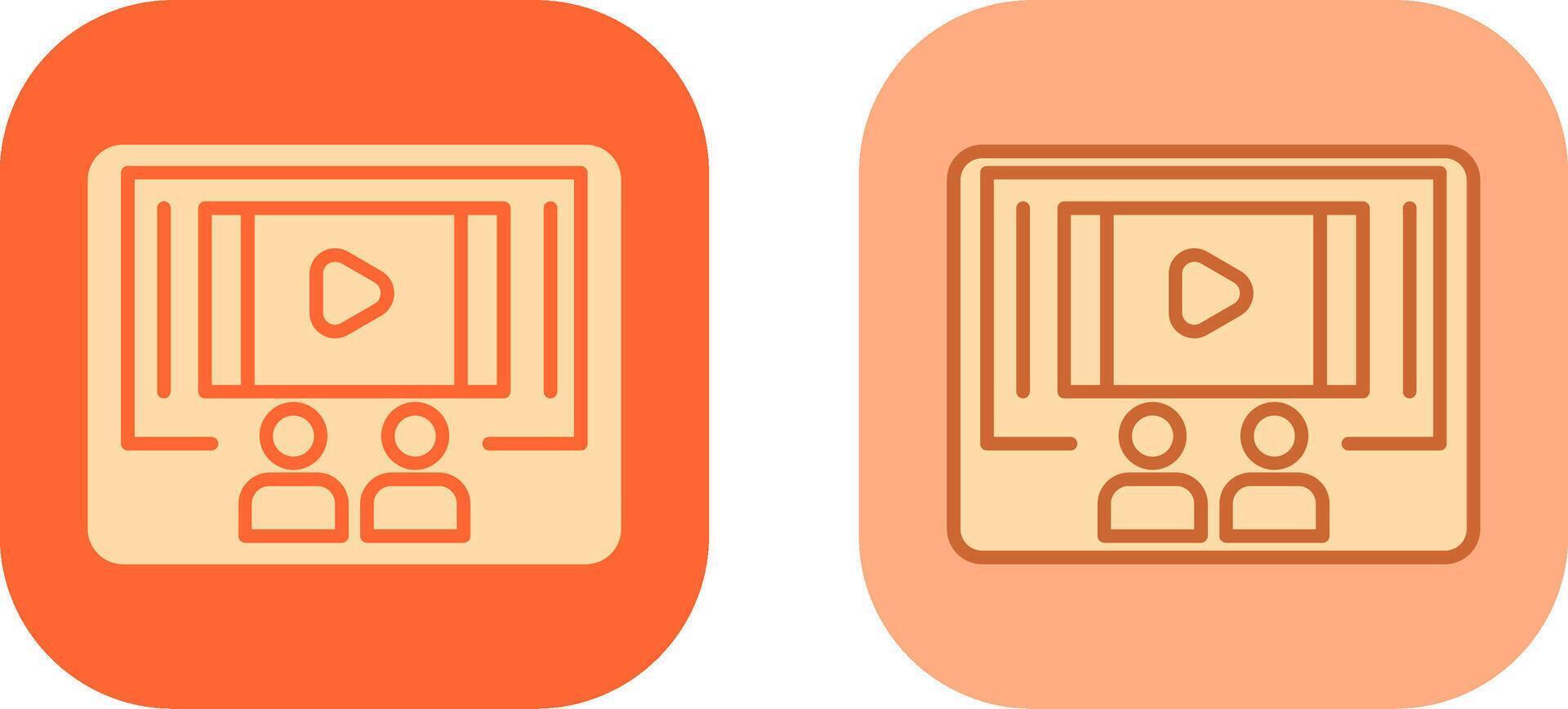 Auditorium Icon Design vector