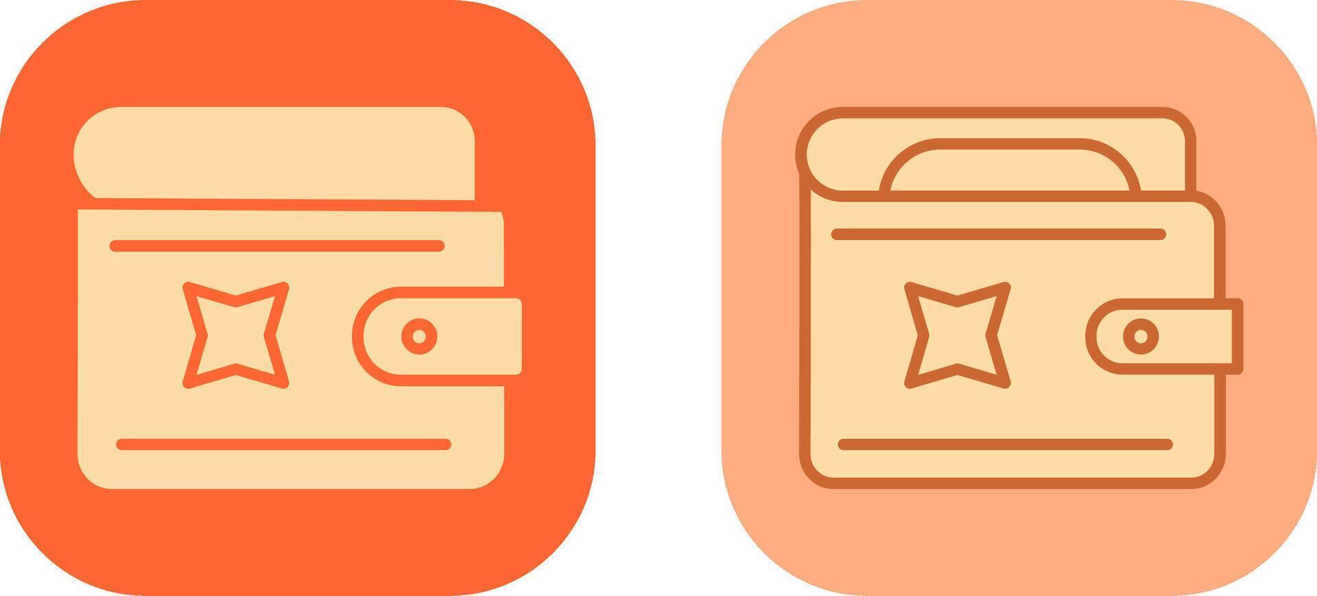 Wallet Icon Design vector