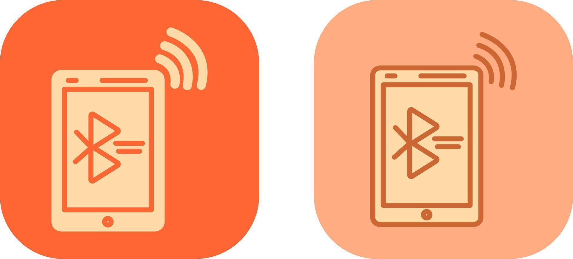 Bluetooth Icon Design vector