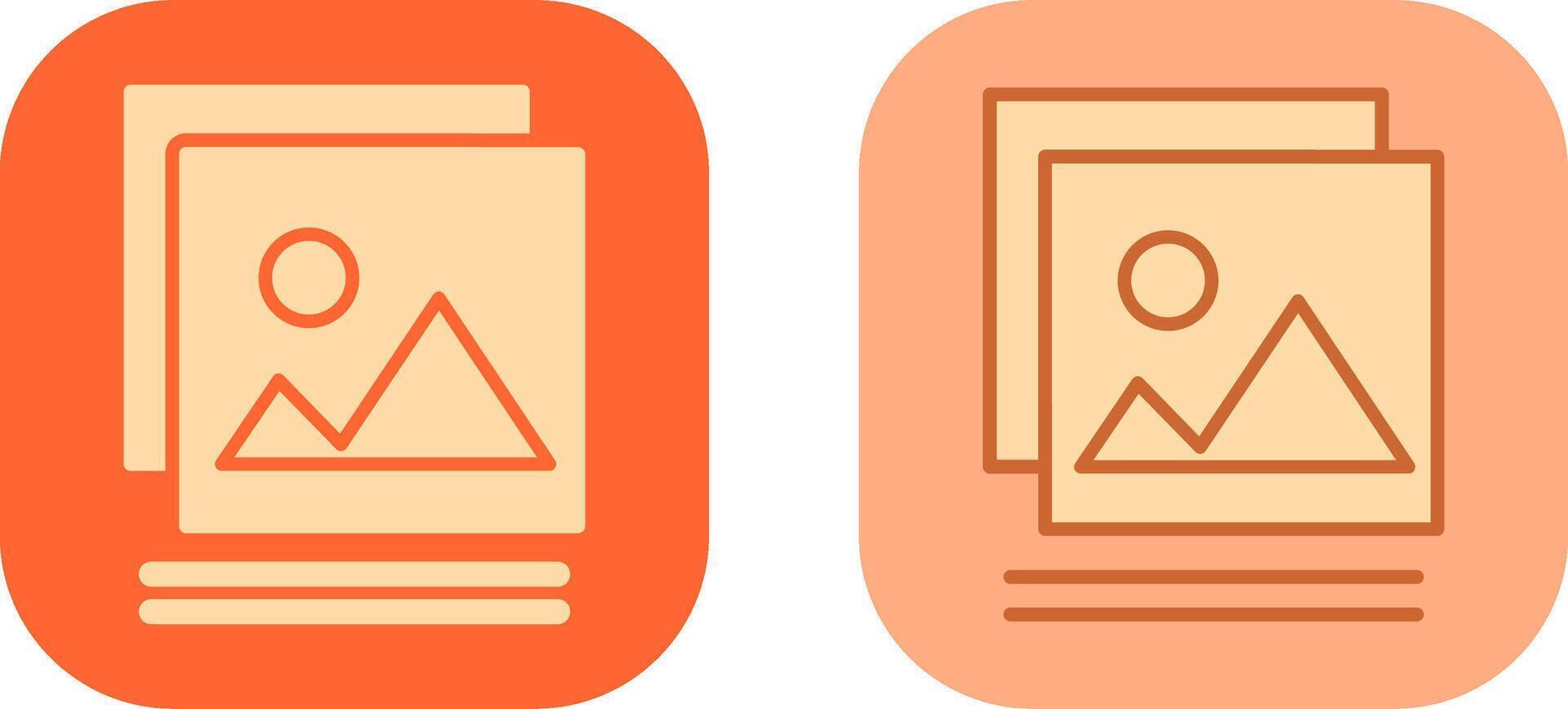 Gallery Icon Design vector