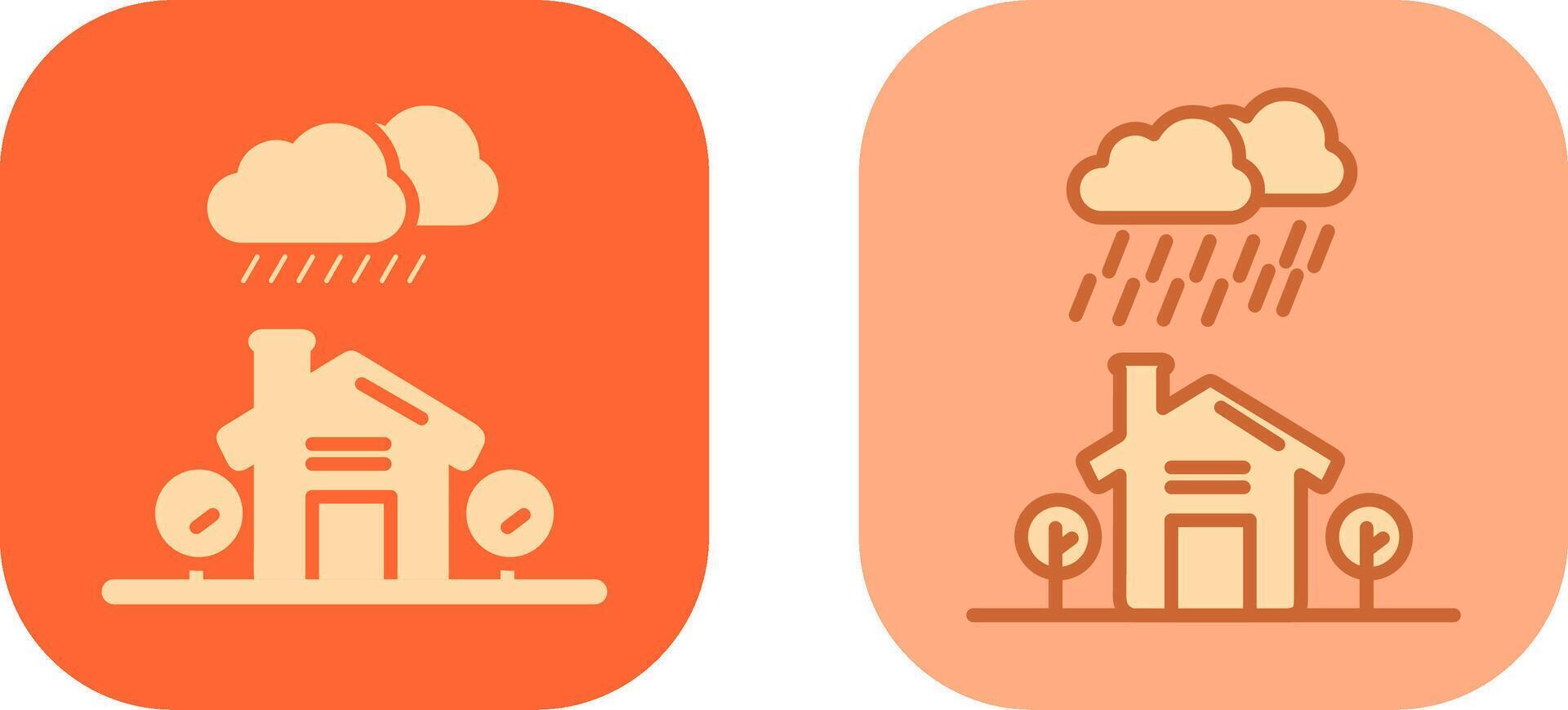 Rain Icon Design vector
