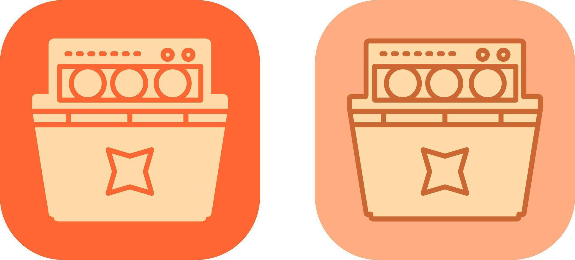 lavavajillas icono diseño vector