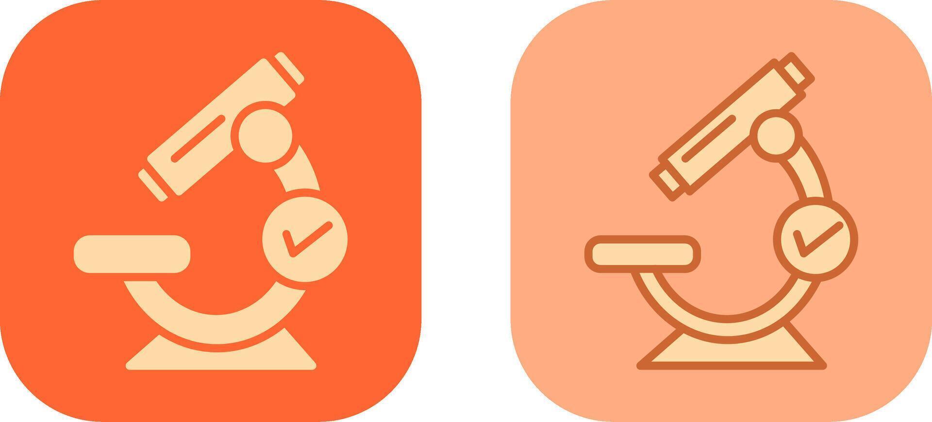 Microscope Icon Design vector