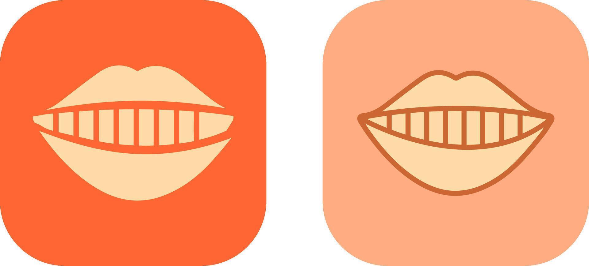 Mouth Icon Design vector