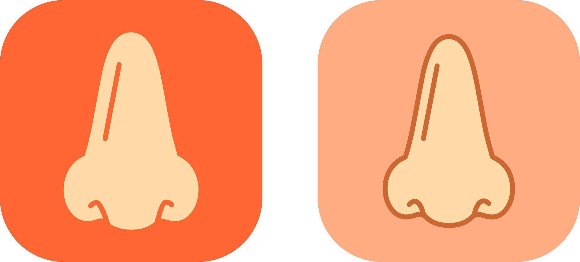 Nose Icon Design vector