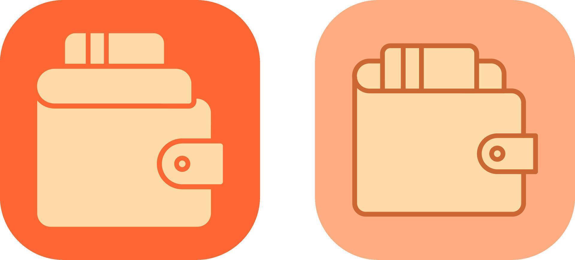 Wallet Icon Design vector