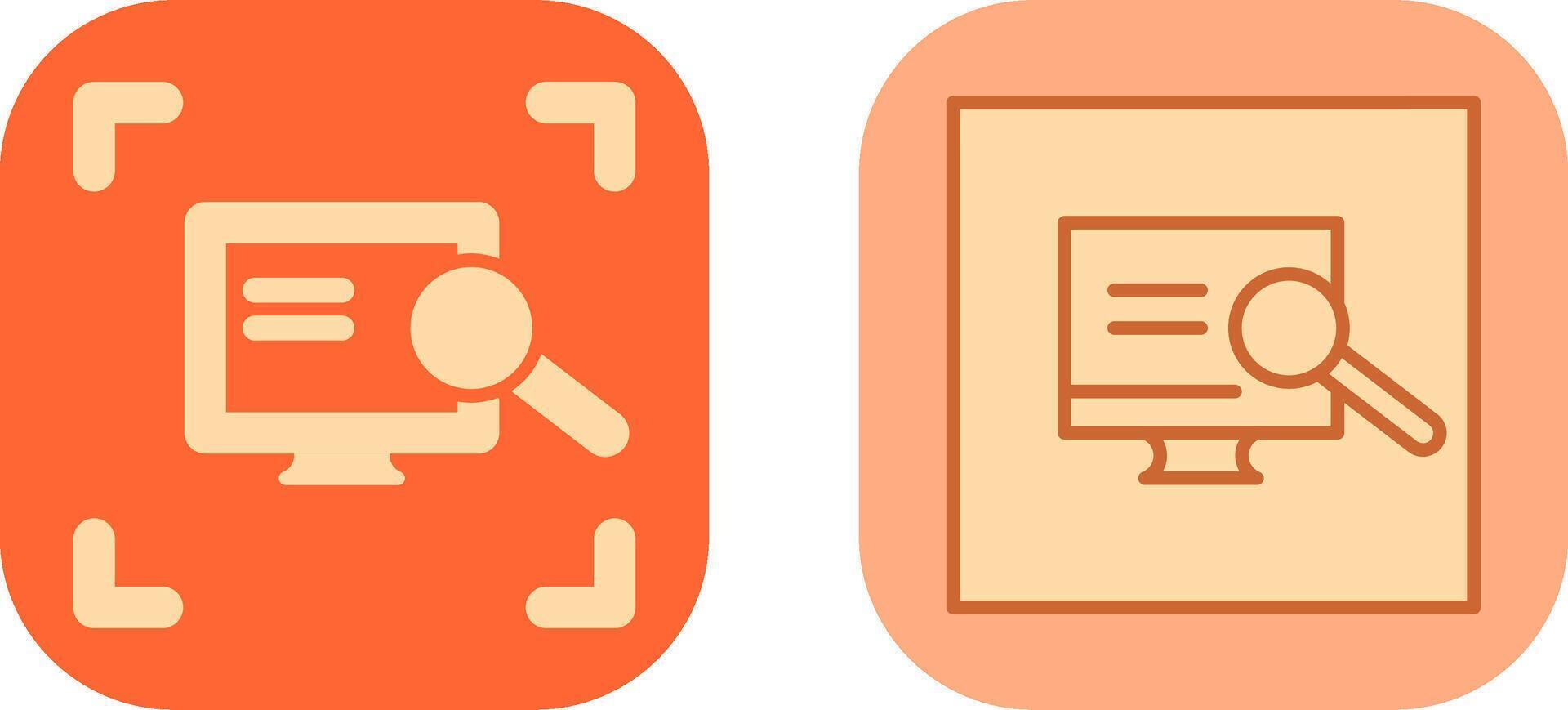 Scan Icon Design vector