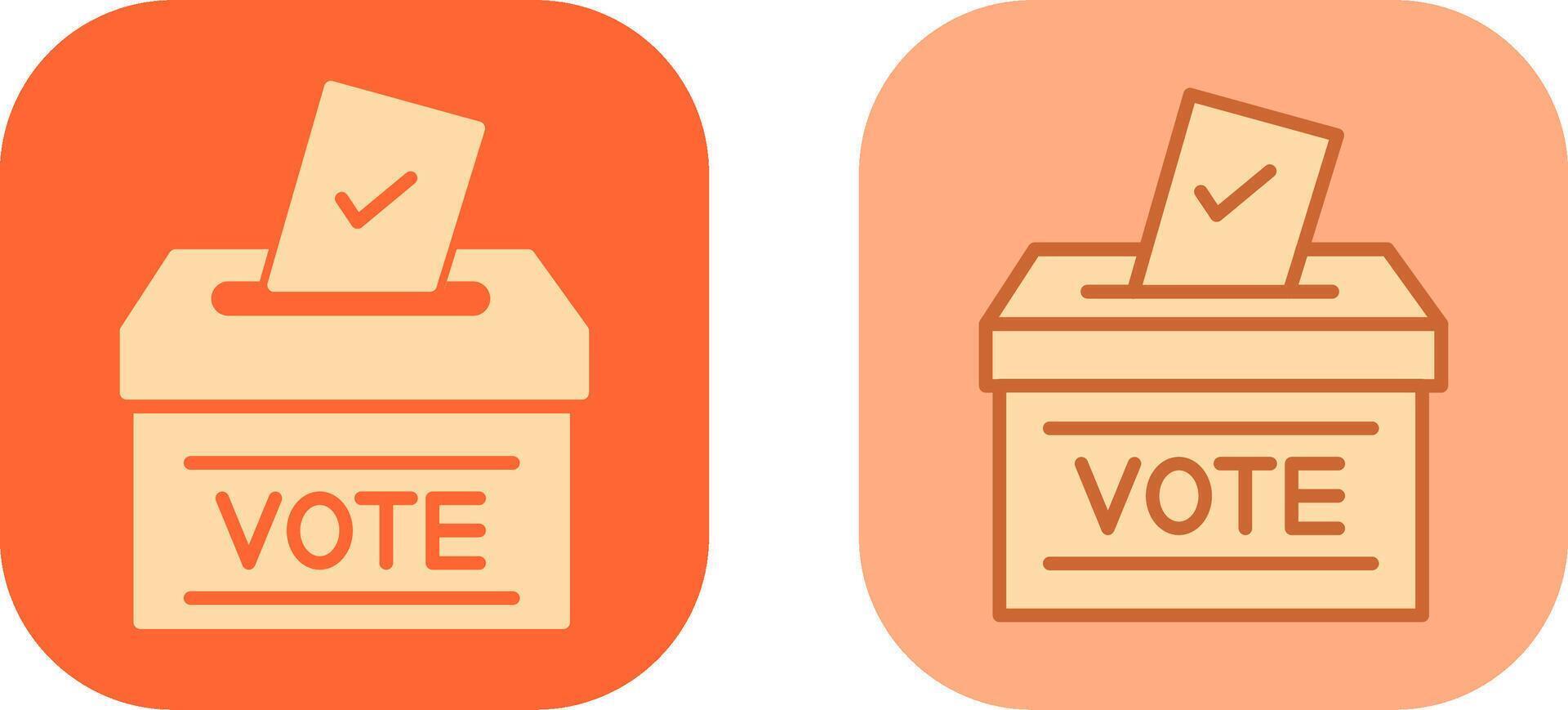 Ballot Icon Design vector