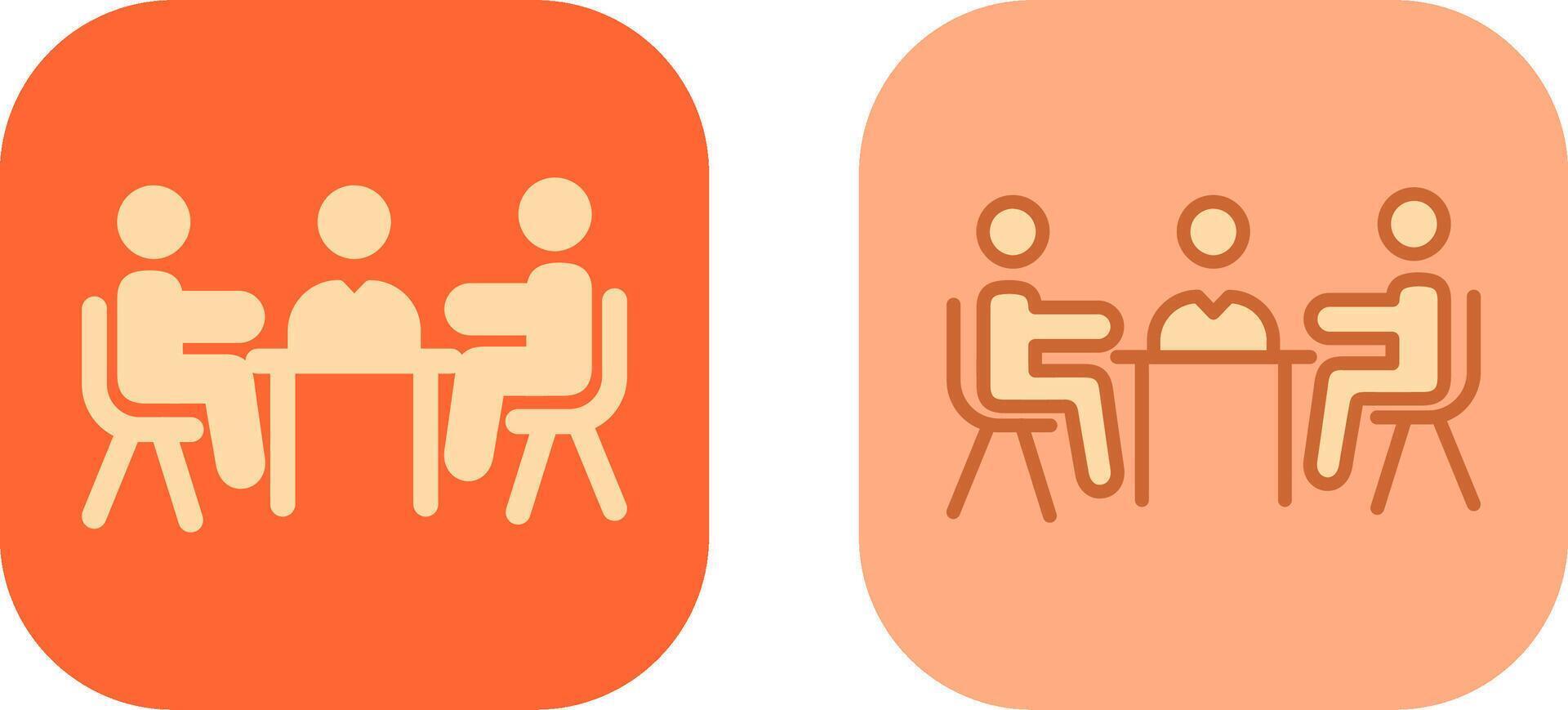 Meeting Icon Design vector