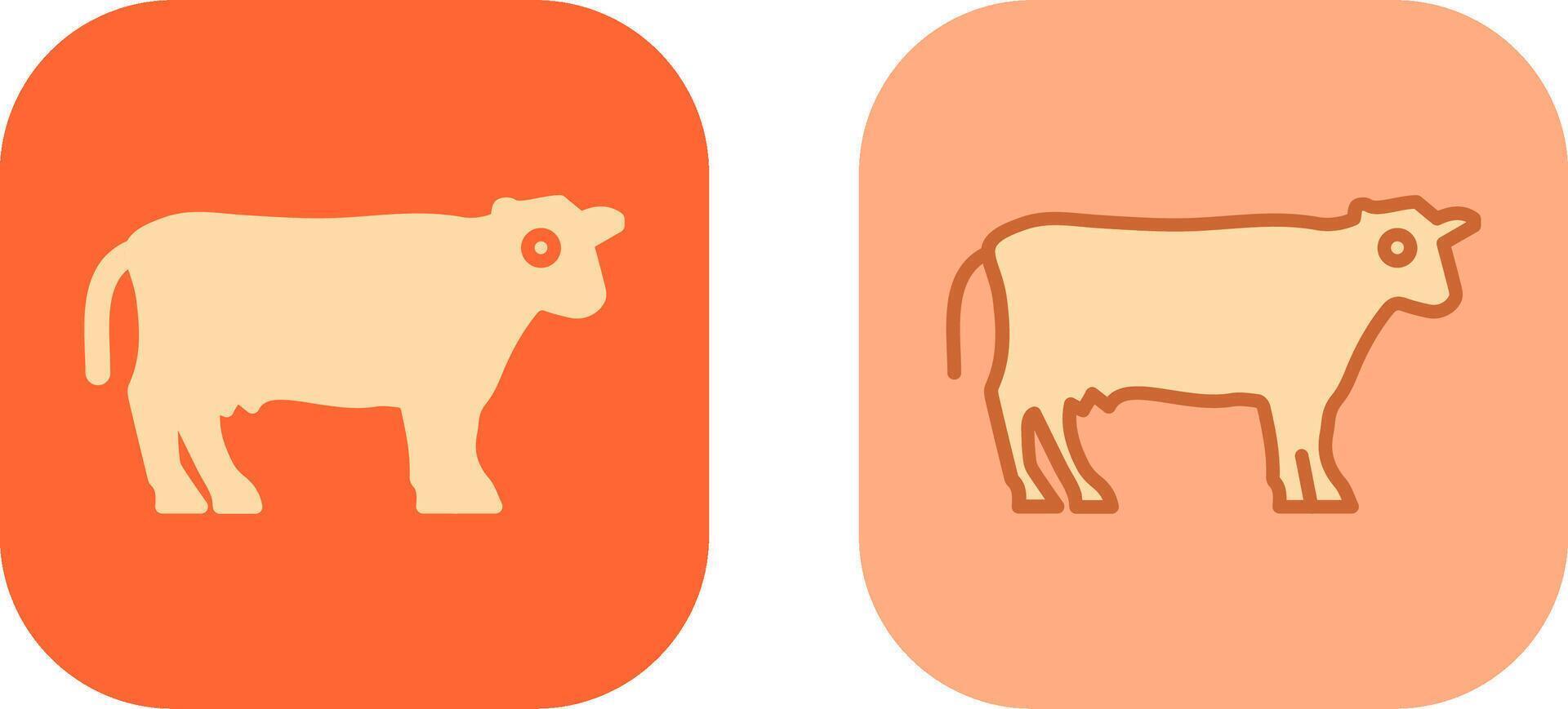 Cattle Icon Design vector