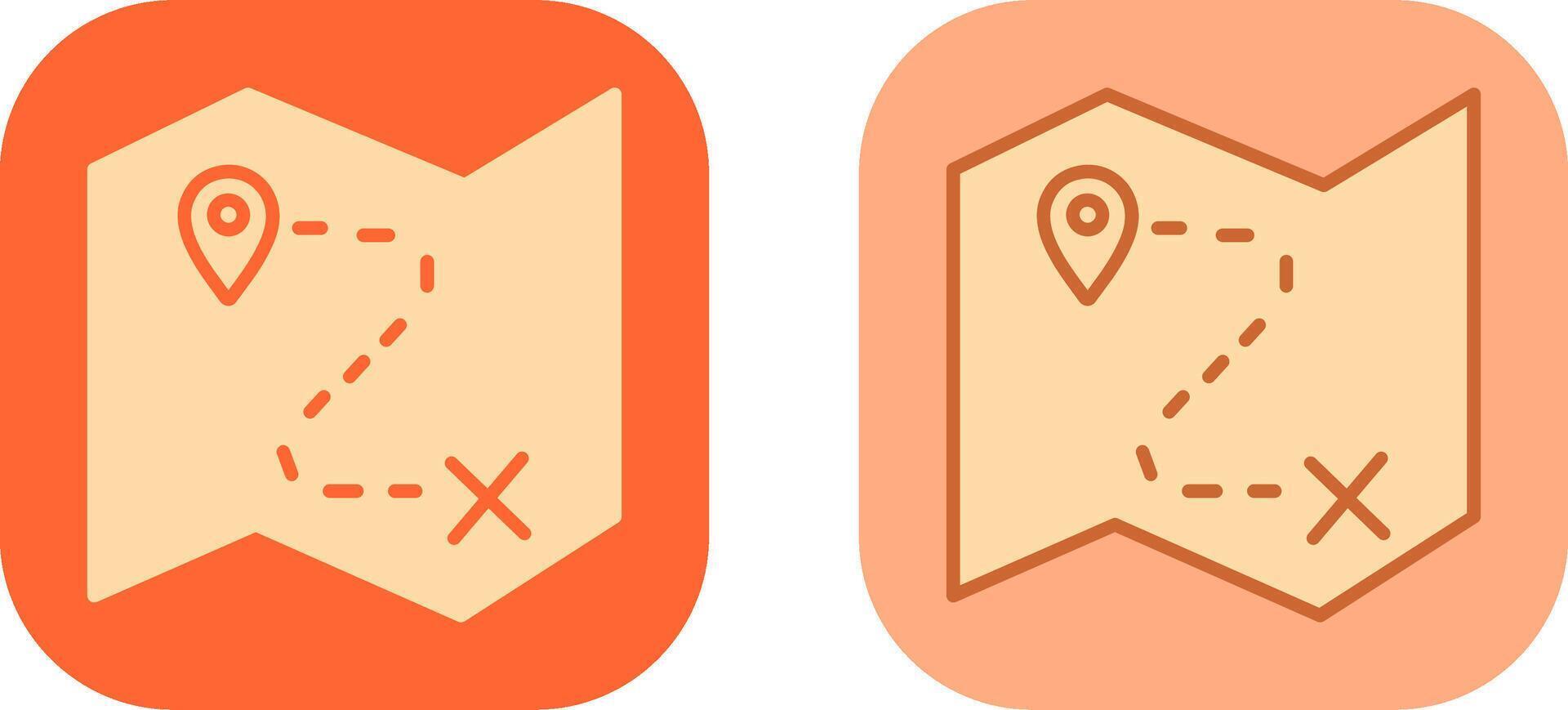 Map Icon Design vector