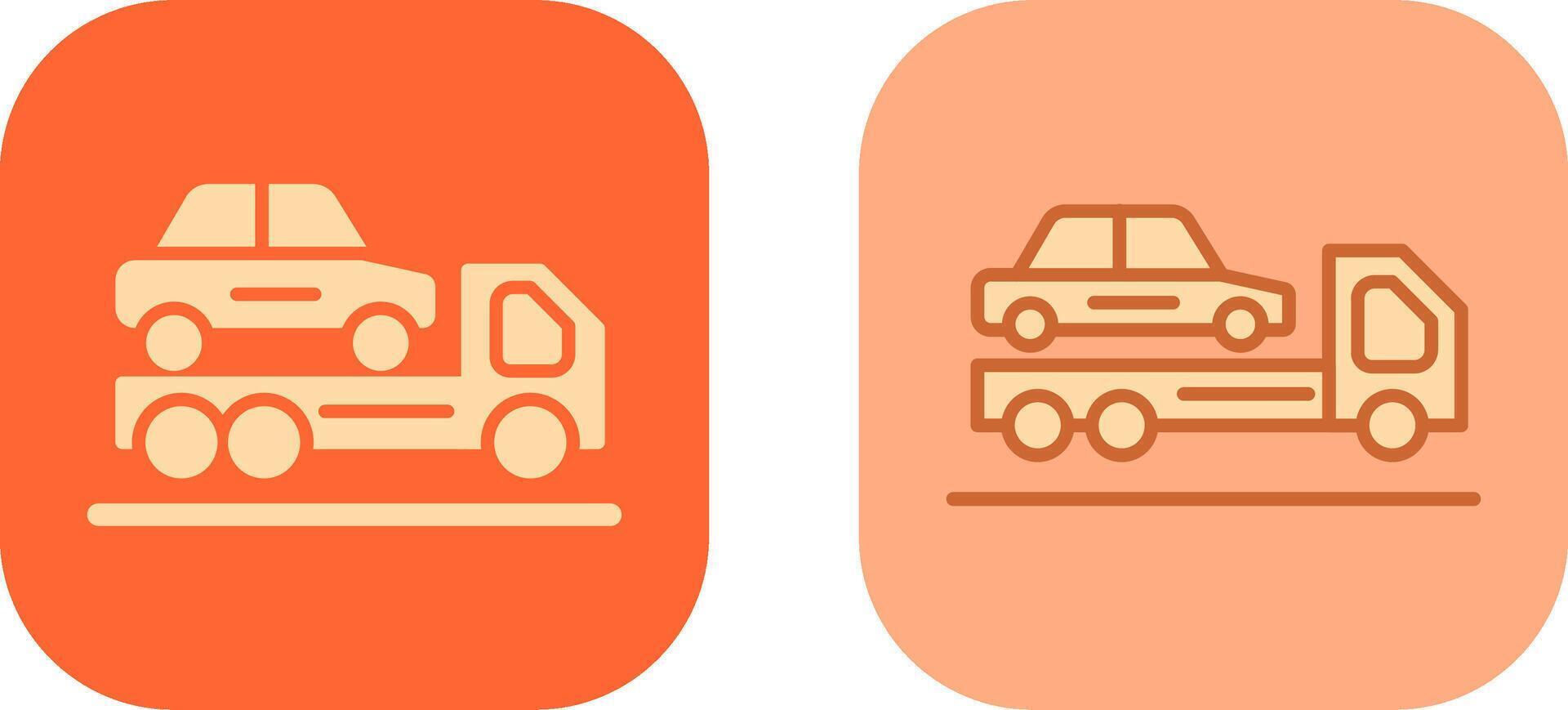 Trailer Icon Design vector