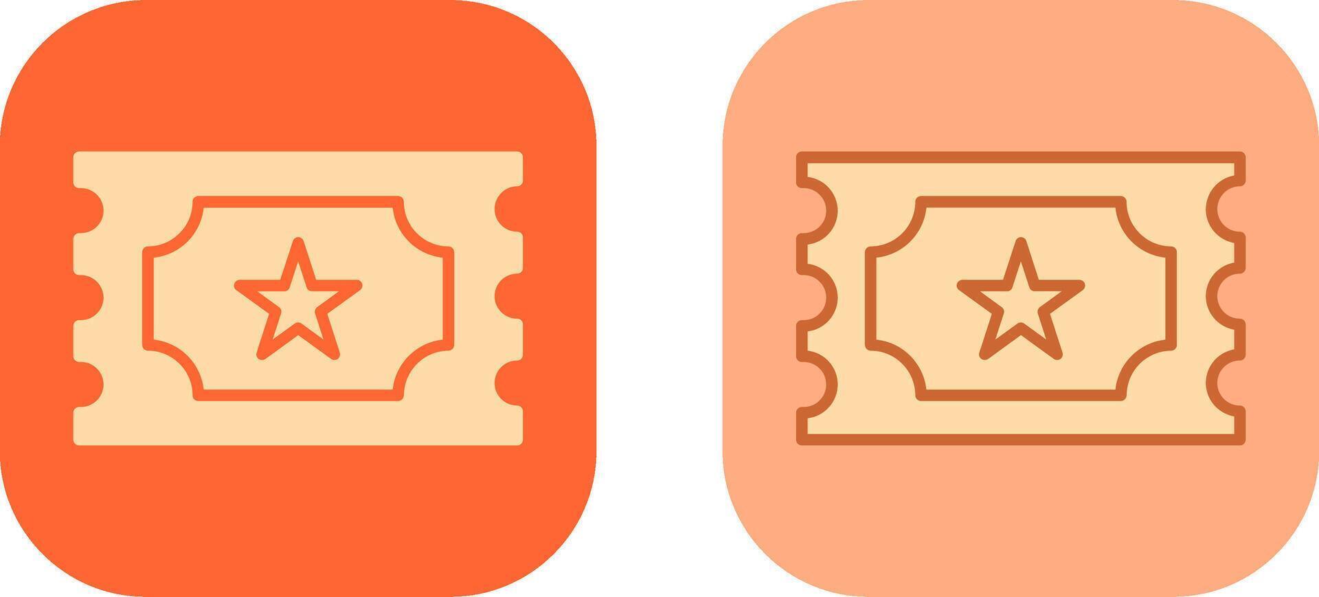 Tickets Icon Design vector