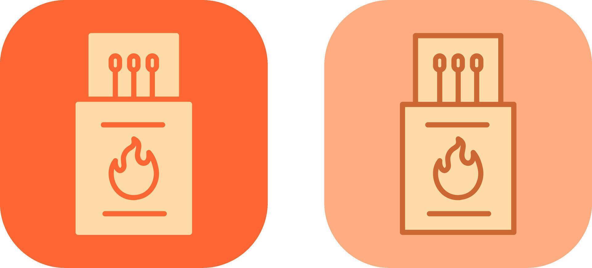 Matches Icon Design vector