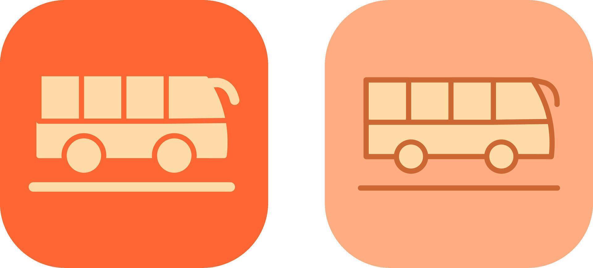 Bus Icon Design vector