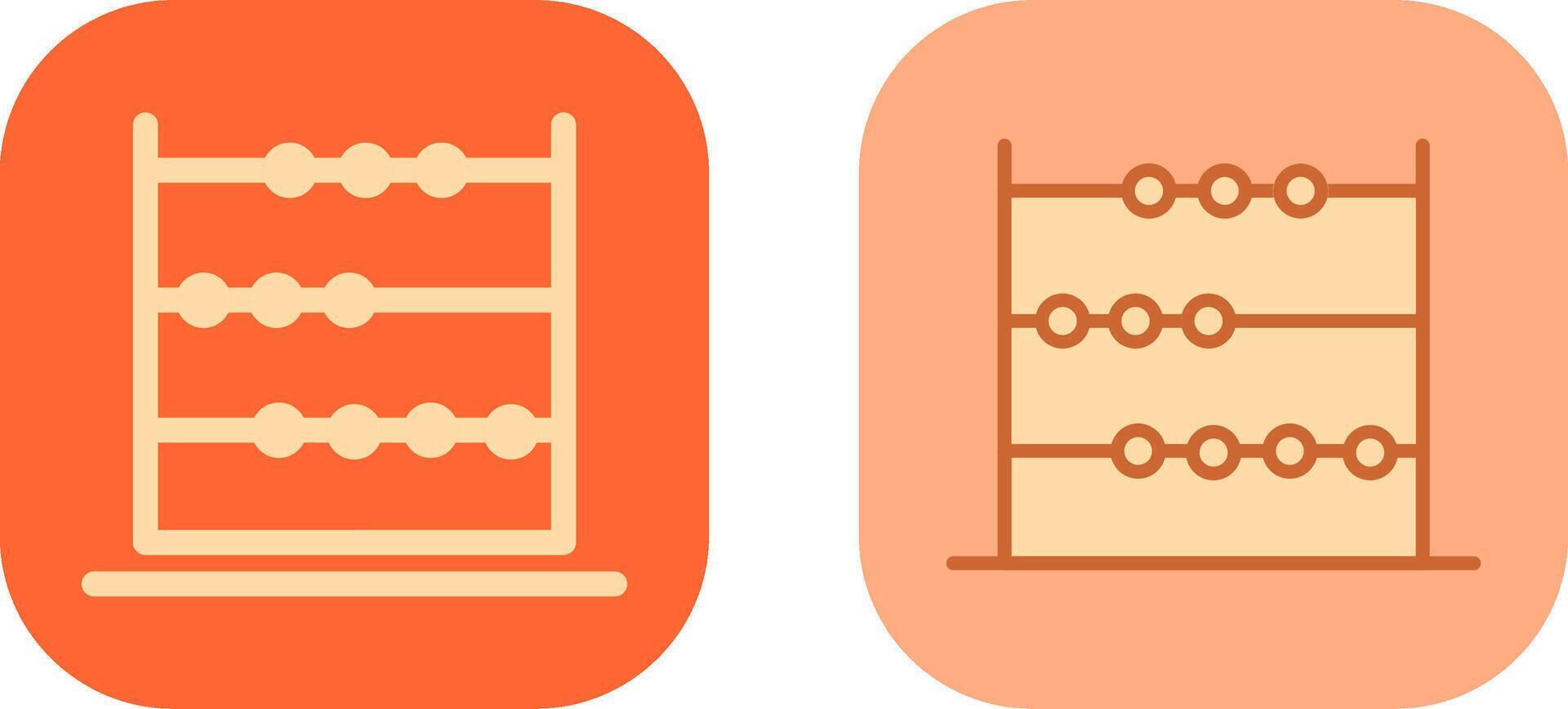 Abacus Icon Design vector