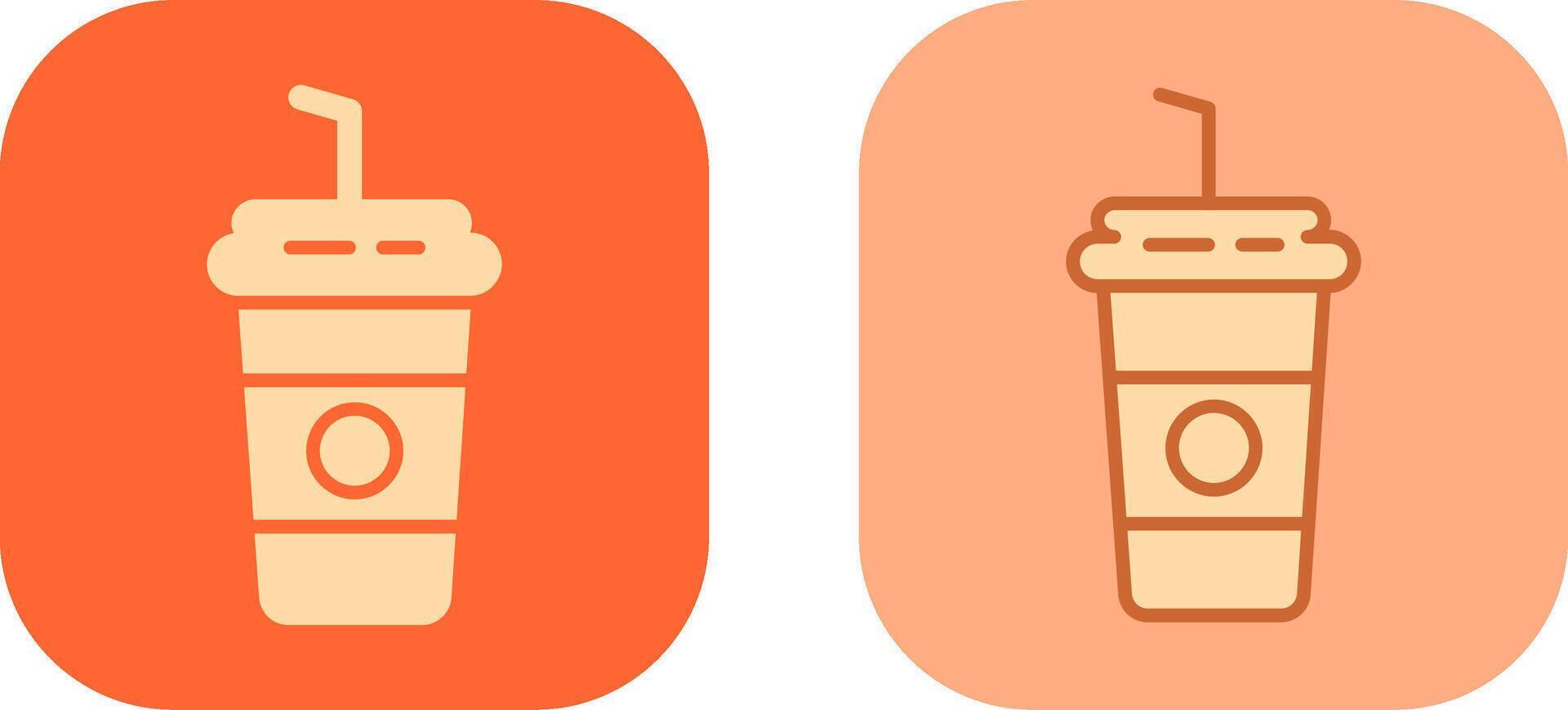 Milkshake Icon Design vector